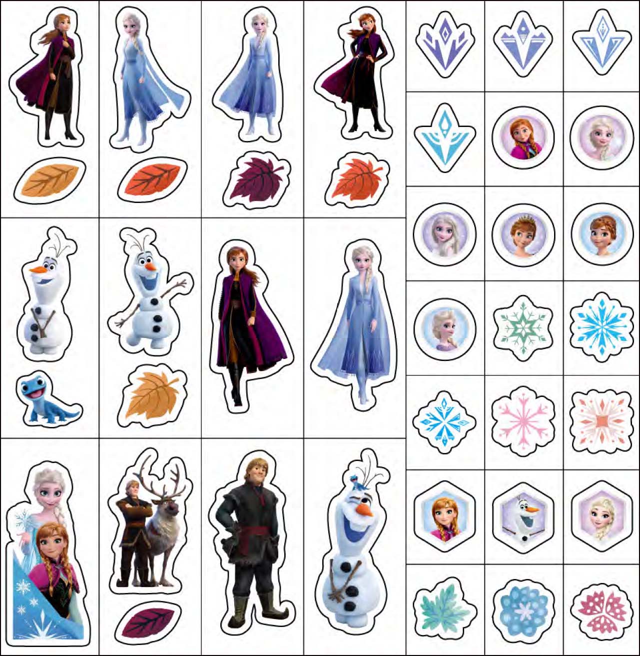 冰雪奇緣 雷射繽紛畫